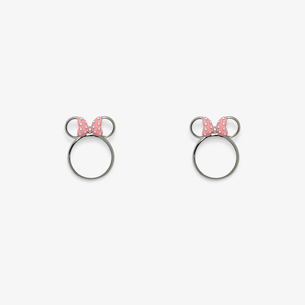 Disney Minnie Mouse Cutout Stud Earrings 1