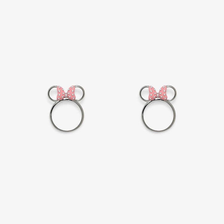 Disney Minnie Mouse Cutout Stud Earrings