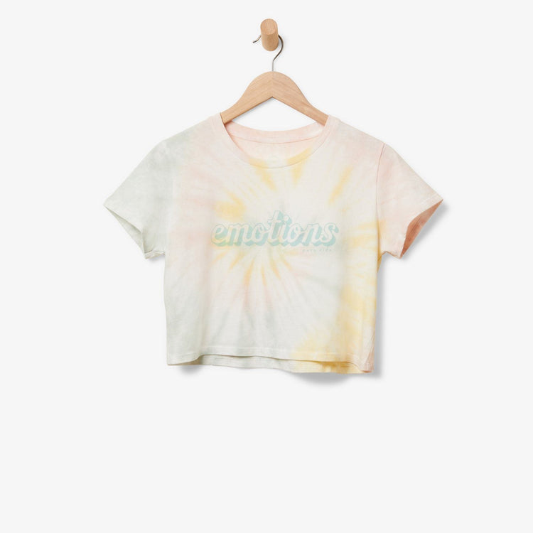 Emotions Crop Tee