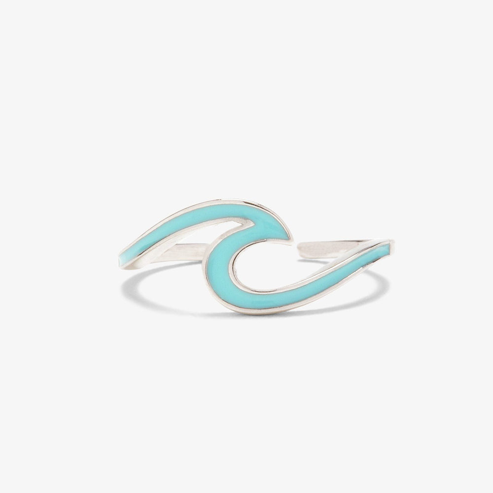 Enamel Wave Toe Ring 1