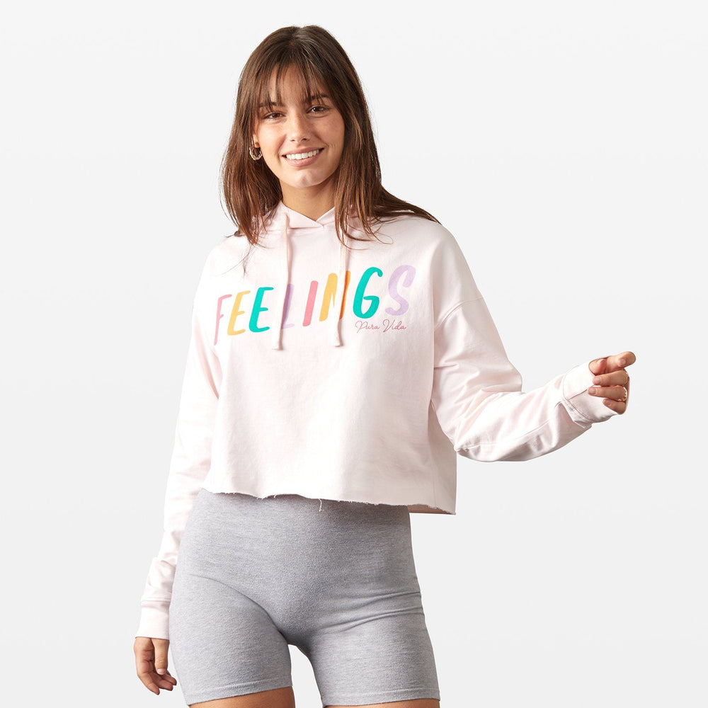 Feelings Crop Hoodie 2