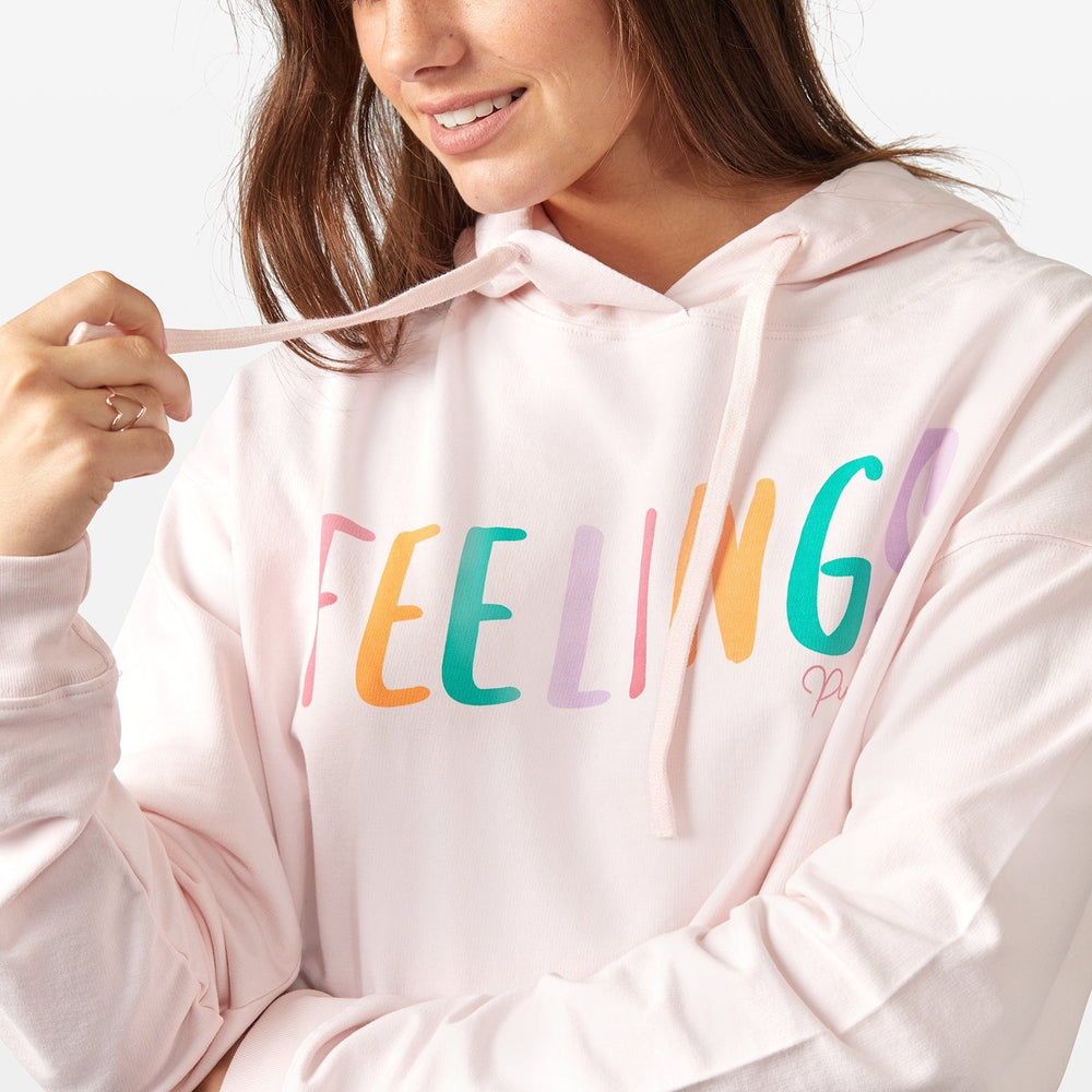 Feelings Crop Hoodie 5