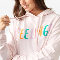 Feelings Crop Hoodie Gallery Thumbnail