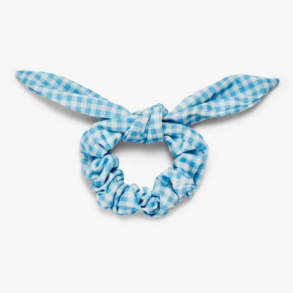 Gingham Scrunchie Bow 1