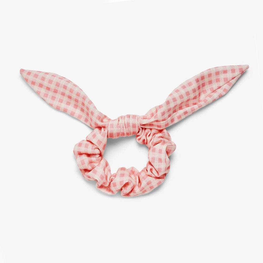 Gingham Scrunchie Bow 2