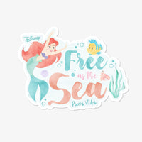 Disney Ariel Free at Sea Sticker Gallery Thumbnail