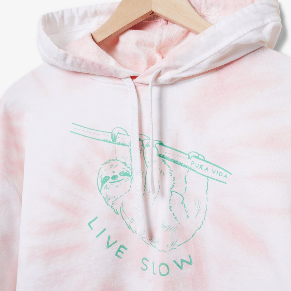 Live Slow Crop Hoodie 5