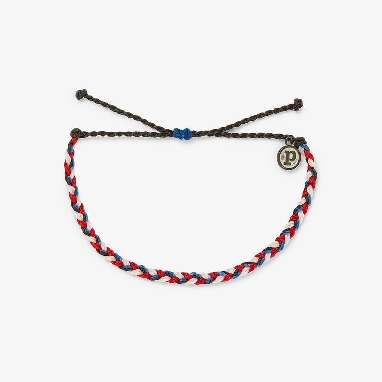 Fallen Heroes Mini Braided Bracelet