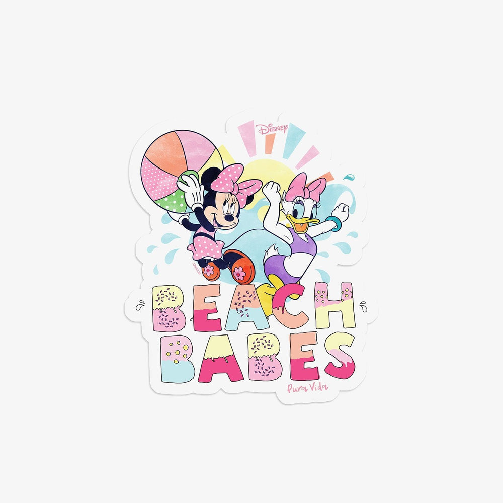 Disney Minnie Mouse & Disney Daisy Duck Beach Babes Sticker 1