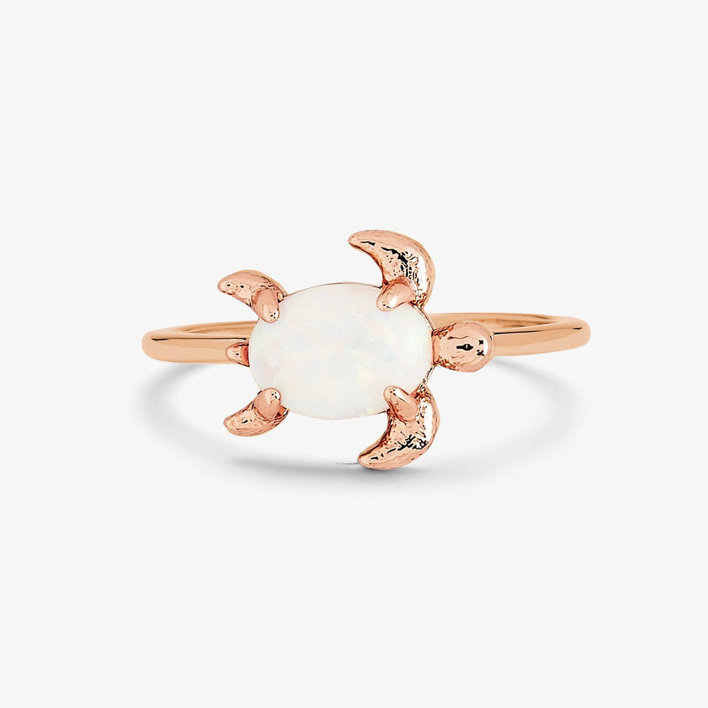 Opal Sea Turtle Ring 2