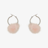 Puff Hoop Earrings Gallery Thumbnail