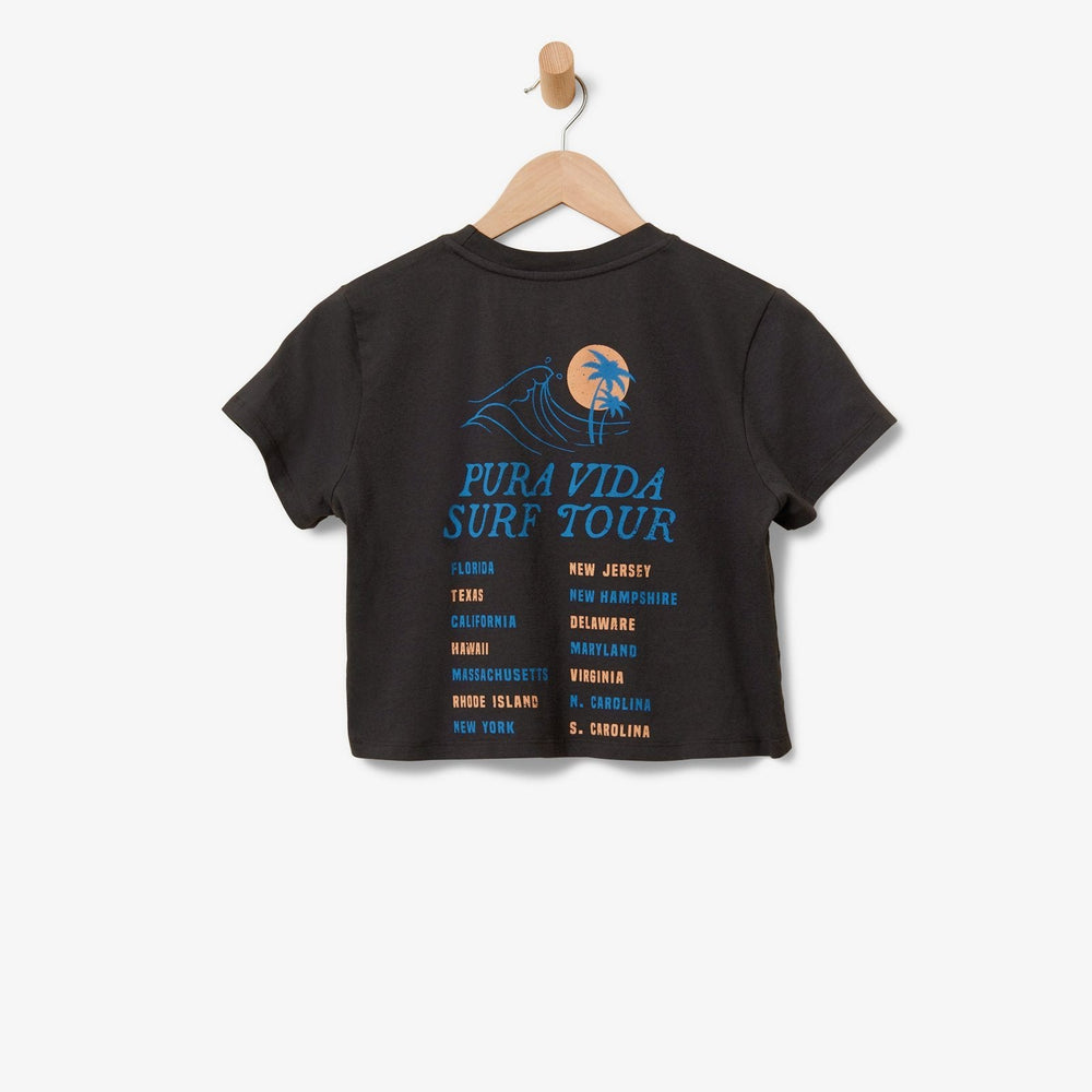 Surf Tour Crop Tee 2