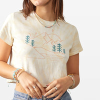 Simple Adventure Crop Tee Gallery Thumbnail