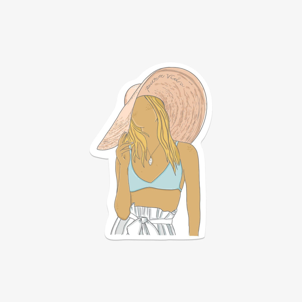 Sunhat Vibes Sticker 1