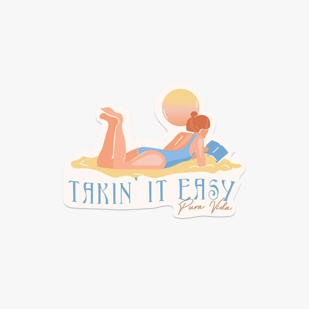 Takin' it Easy Sticker 1