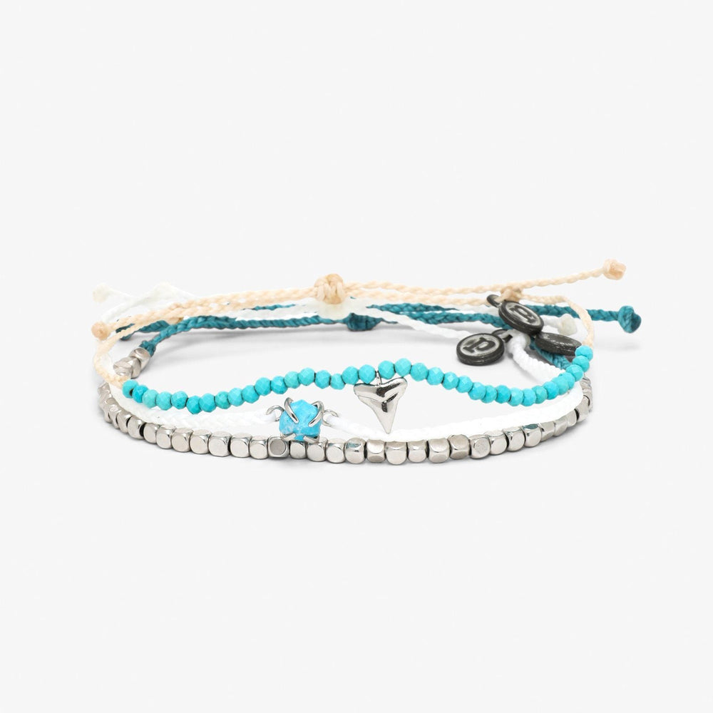 Turquoise Tides Anklet Pack 1